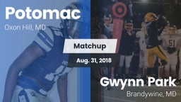 Matchup: Potomac vs. Gwynn Park  2018