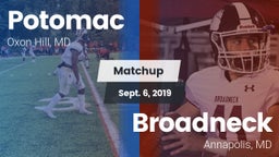 Matchup: Potomac vs. Broadneck  2019