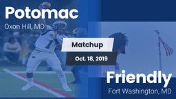 Matchup: Potomac vs. Friendly 2019