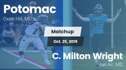 Matchup: Potomac vs. C. Milton Wright  2019