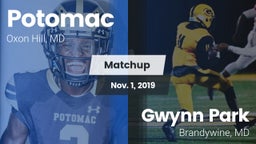 Matchup: Potomac vs. Gwynn Park  2019
