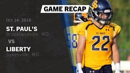 Recap: St. Paul's  vs. Liberty  2016