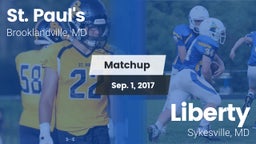 Matchup: St. Paul's High vs. Liberty  2017