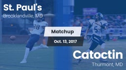 Matchup: St. Paul's High vs. Catoctin  2017