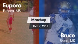 Matchup: Eupora vs. Bruce  2016