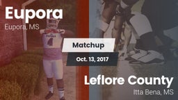 Matchup: Eupora vs. Leflore County  2017