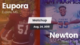 Matchup: Eupora vs. Newton  2018