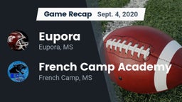 Recap: Eupora  vs. French Camp Academy  2020