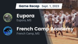 Recap: Eupora  vs. French Camp Academy  2023