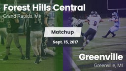 Matchup: Forest Hills Central vs. Greenville  2017