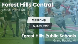 Matchup: Forest Hills Central vs. Forest Hills Public Schools 2017