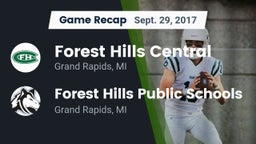 Recap: Forest Hills Central  vs. Forest Hills Public Schools 2017