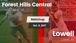 Matchup: Forest Hills Central vs. Lowell  2017