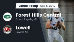Recap: Forest Hills Central  vs. Lowell  2017