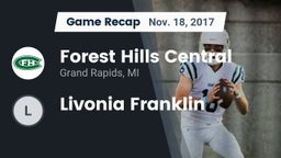 Recap: Forest Hills Central  vs. Livonia Franklin 2017