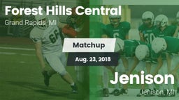 Matchup: Forest Hills Central vs. Jenison   2018