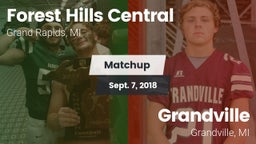 Matchup: Forest Hills Central vs. Grandville  2018