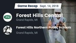 Recap: Forest Hills Central  vs. Forest Hills Northern Public Schools 2018