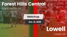 Matchup: Forest Hills Central vs. Lowell  2018