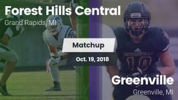 Matchup: Forest Hills Central vs. Greenville  2018