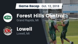 Recap: Forest Hills Central  vs. Lowell  2018