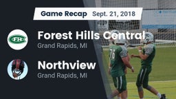 Recap: Forest Hills Central  vs. Northview  2018