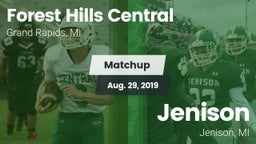 Matchup: Forest Hills Central vs. Jenison   2019