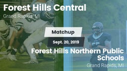 Matchup: Forest Hills Central vs. Forest Hills Northern Public Schools 2019