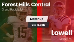 Matchup: Forest Hills Central vs. Lowell  2019
