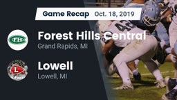 Recap: Forest Hills Central  vs. Lowell  2019