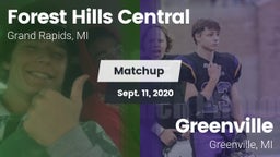 Matchup: Forest Hills Central vs. Greenville  2020