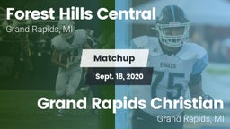Matchup: Forest Hills Central vs. Grand Rapids Christian  2020