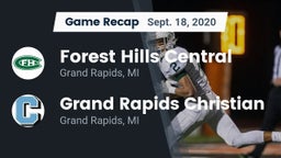 Recap: Forest Hills Central  vs. Grand Rapids Christian  2020