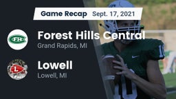 Recap: Forest Hills Central  vs. Lowell  2021