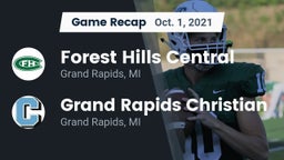 Recap: Forest Hills Central  vs. Grand Rapids Christian  2021