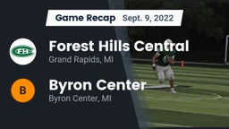 Recap: Forest Hills Central  vs. Byron Center  2022