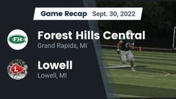 Recap: Forest Hills Central  vs. Lowell  2022