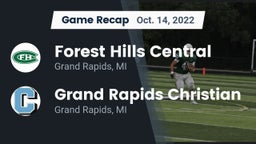 Recap: Forest Hills Central  vs. Grand Rapids Christian  2022