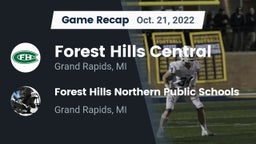 Recap: Forest Hills Central  vs. Forest Hills Northern Public Schools 2022