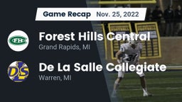 Recap: Forest Hills Central  vs. De La Salle Collegiate 2022