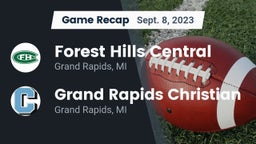 Recap: Forest Hills Central  vs. Grand Rapids Christian  2023