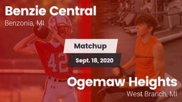 Matchup: Benzie Central vs. Ogemaw Heights  2020