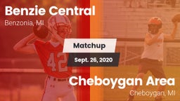 Matchup: Benzie Central vs. Cheboygan Area  2020