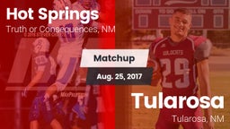 Matchup: Hot Springs vs. Tularosa  2017