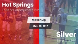 Matchup: Hot Springs vs. Silver  2017