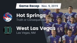 Recap: Hot Springs  vs. West Las Vegas  2019