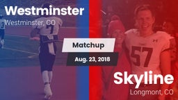 Matchup: Westminster vs. Skyline  2018