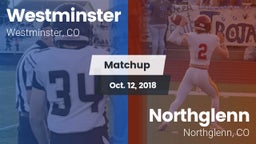 Matchup: Westminster vs. Northglenn  2018