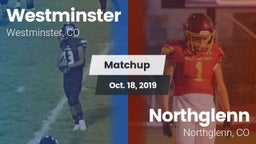 Matchup: Westminster vs. Northglenn  2019