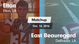 Matchup: Elton vs. East Beauregard  2016